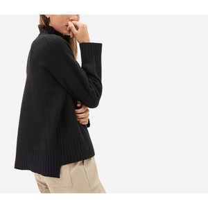 Everlane The Cashmere Stroopwafel Turtleneck Sweater Size XS